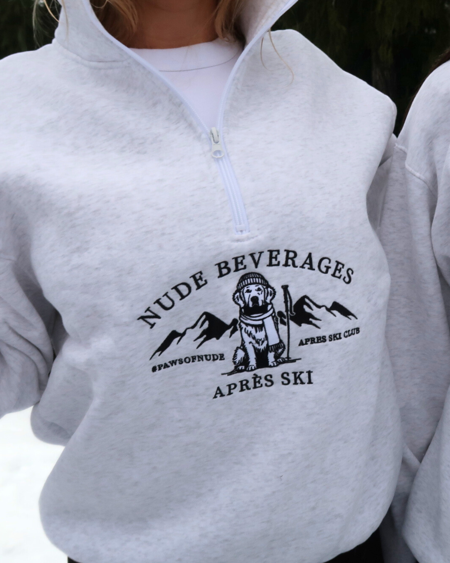 Après Nude Quarter Zip